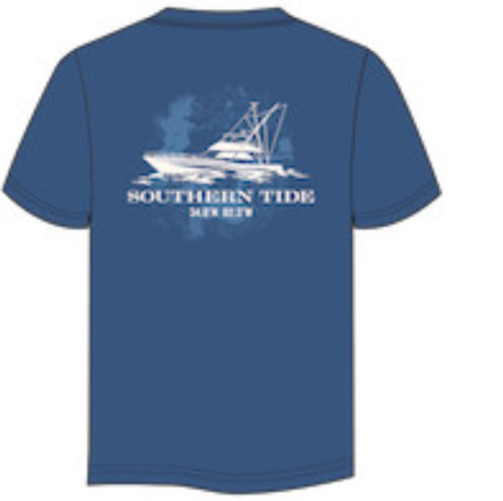 M SS Fishing Boat Coordinates T-shirt