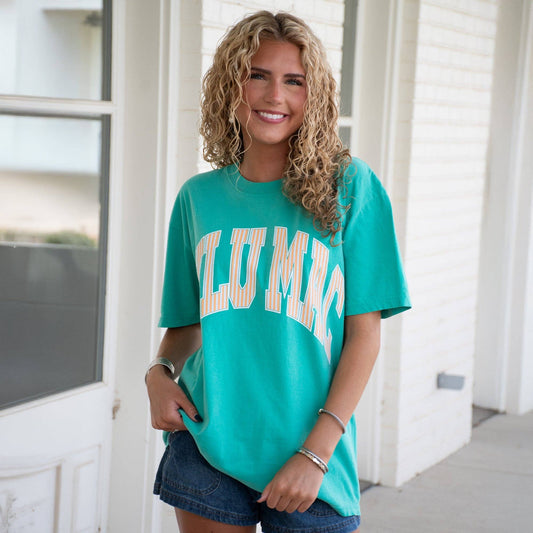 LULU MAC Stripe Adult Tee
