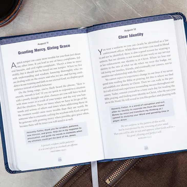 "Behind the Badge" Devotional
