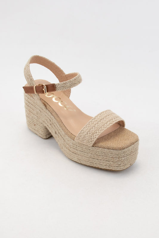 "Rima" Square Toe Platform