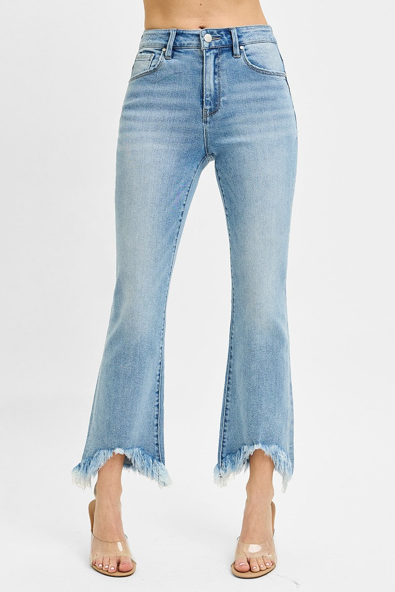 Bootcut Fray Jean