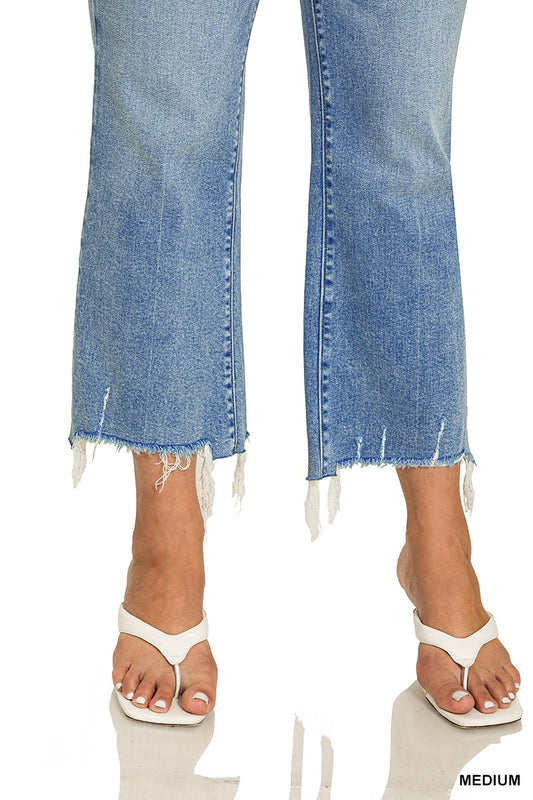 Kick Crop  Flair Denim