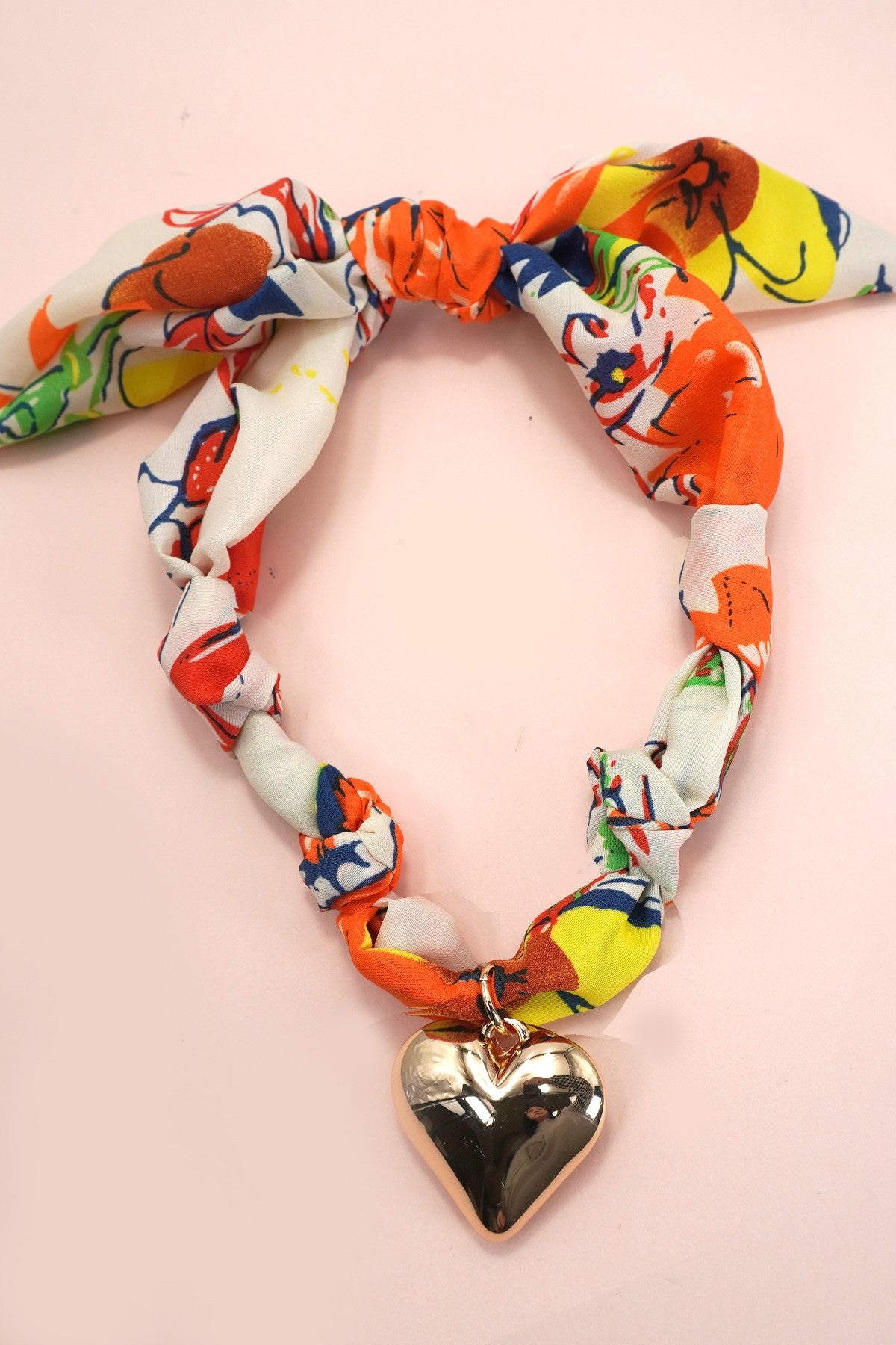 Heart Scarf Necklaces