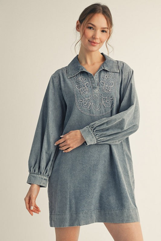 "The Perfect Denim " Dress