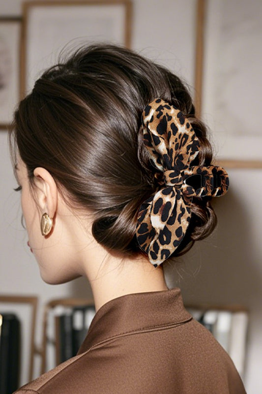 Animal Boho Vintage Hair Claw Clips