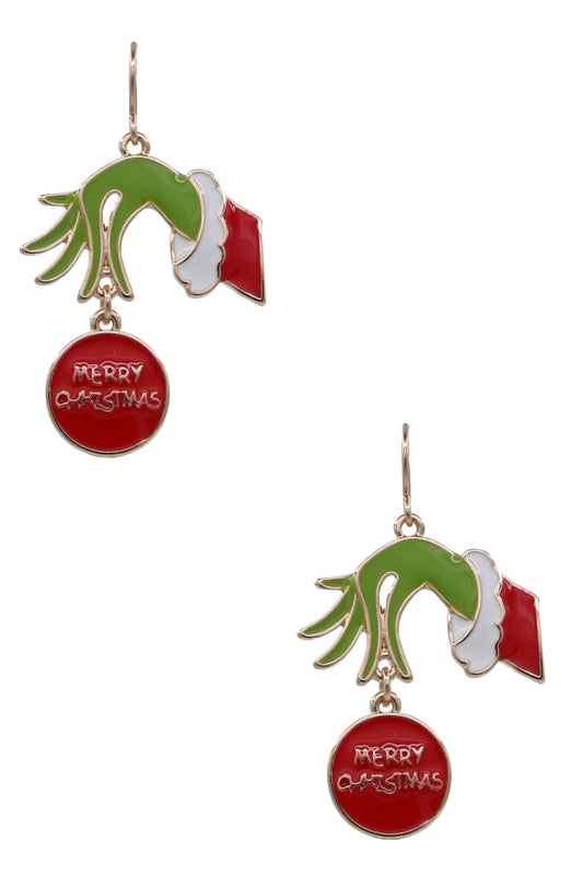 Christmas Drop Earrings