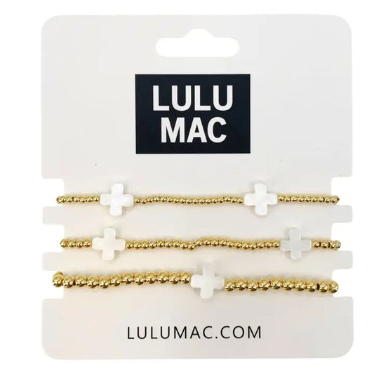 Lulu Mac Cross Bracelet