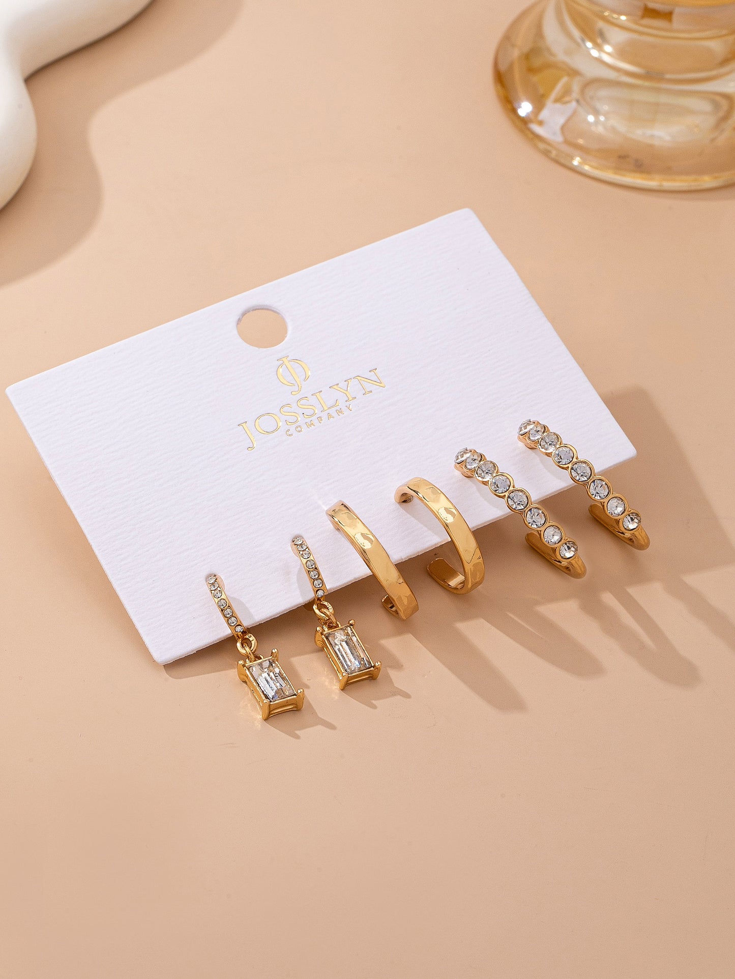 Crystal Earring Set