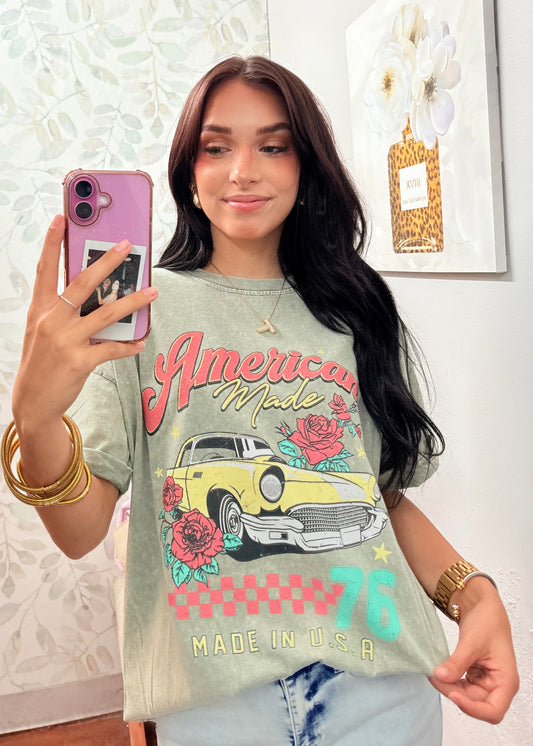 “American Made” Graphic Tee
