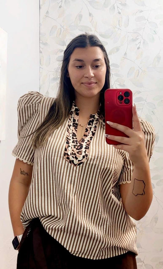 "Sassy Stripes" Top