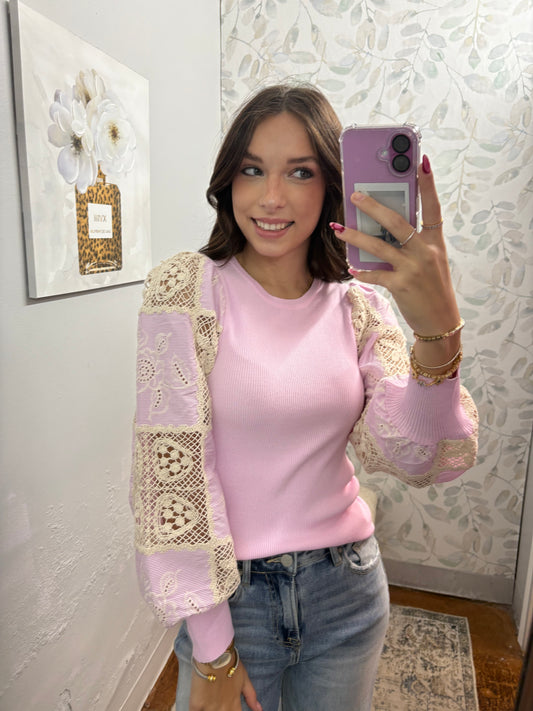 "Pretty In Pink" Top