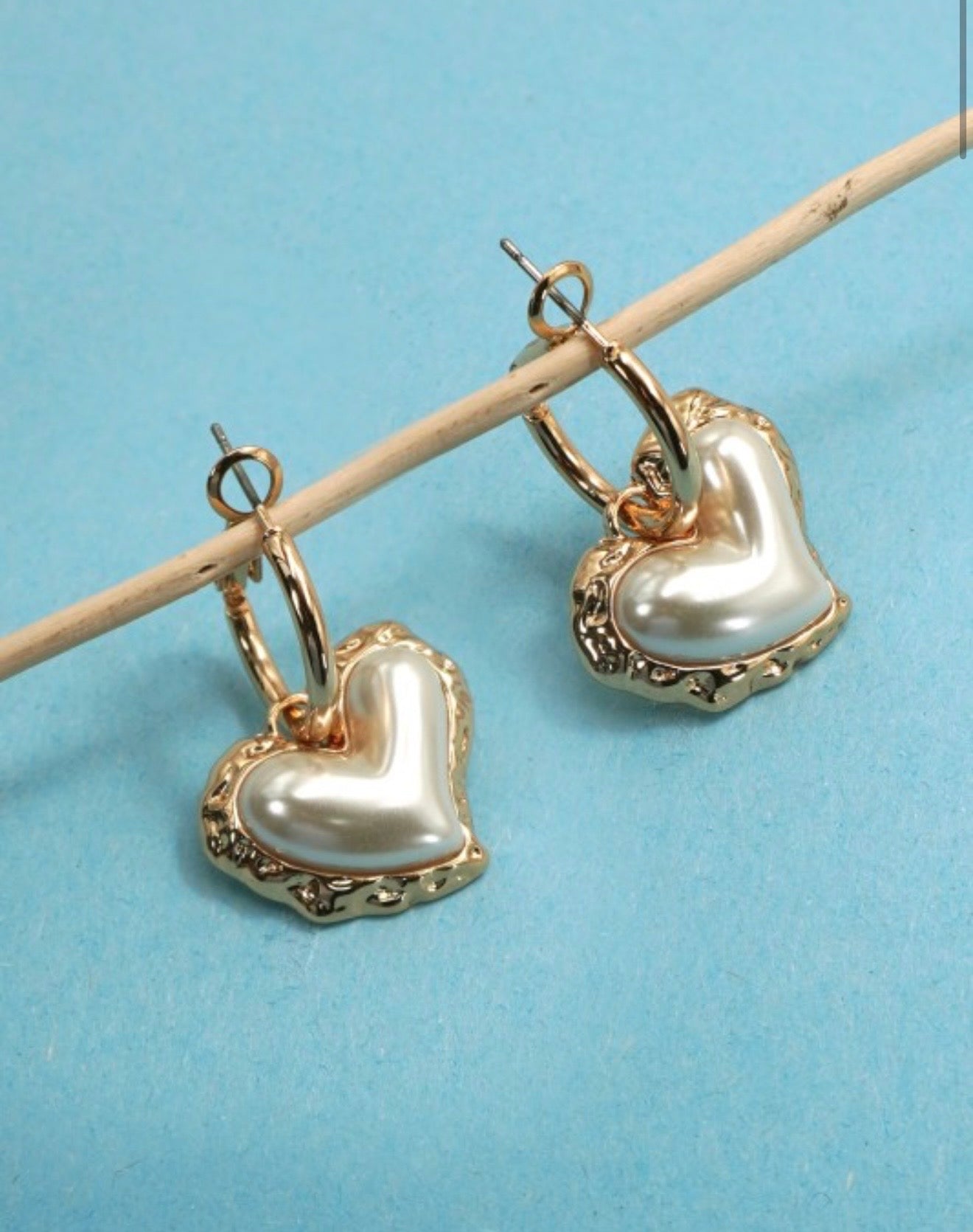 Puffy Pearl Earrings