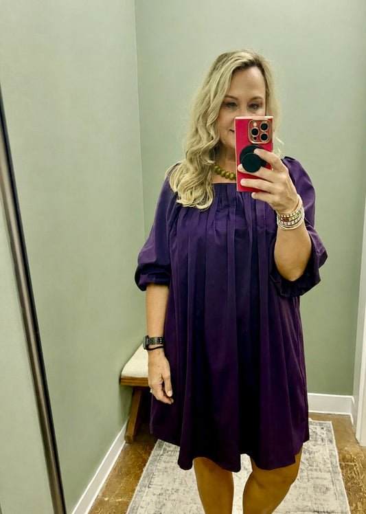 Pretty In Purple Dress