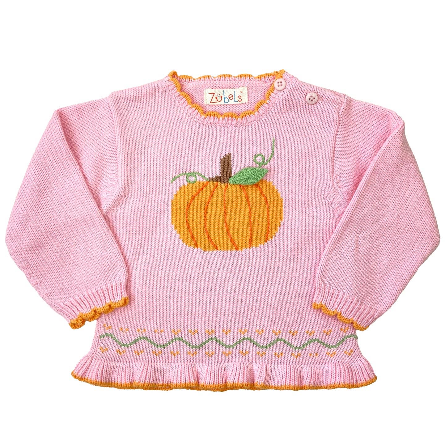 Pumpkin Knit Sweater