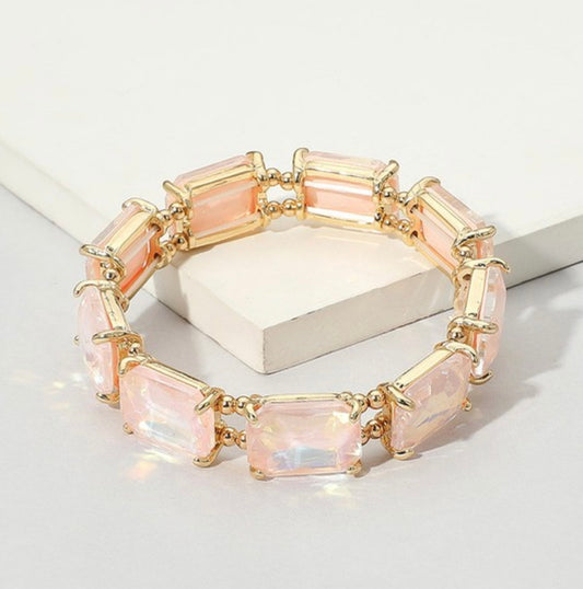 Rectangle Stone Bracelet