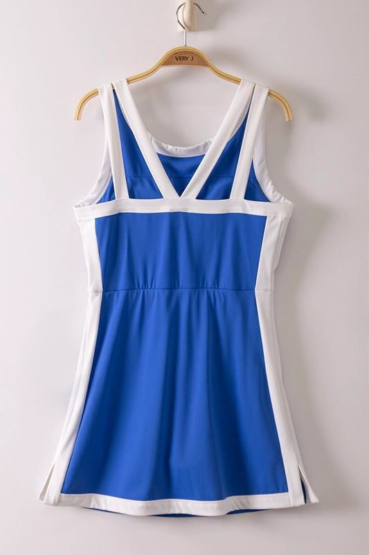 Color Block Activewear Dress