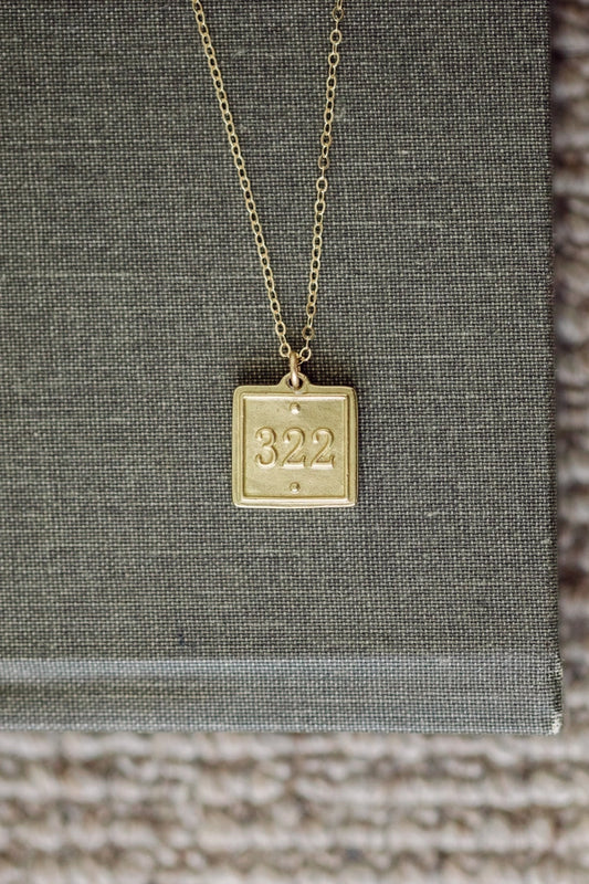 'Lamentations 3:22" 22" Pendant Necklace