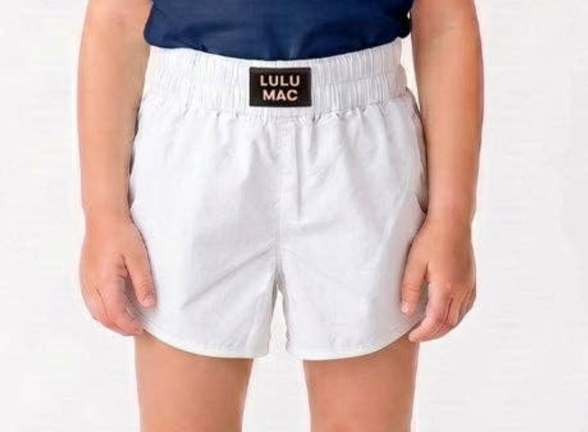 LM Toddler- White Shorts