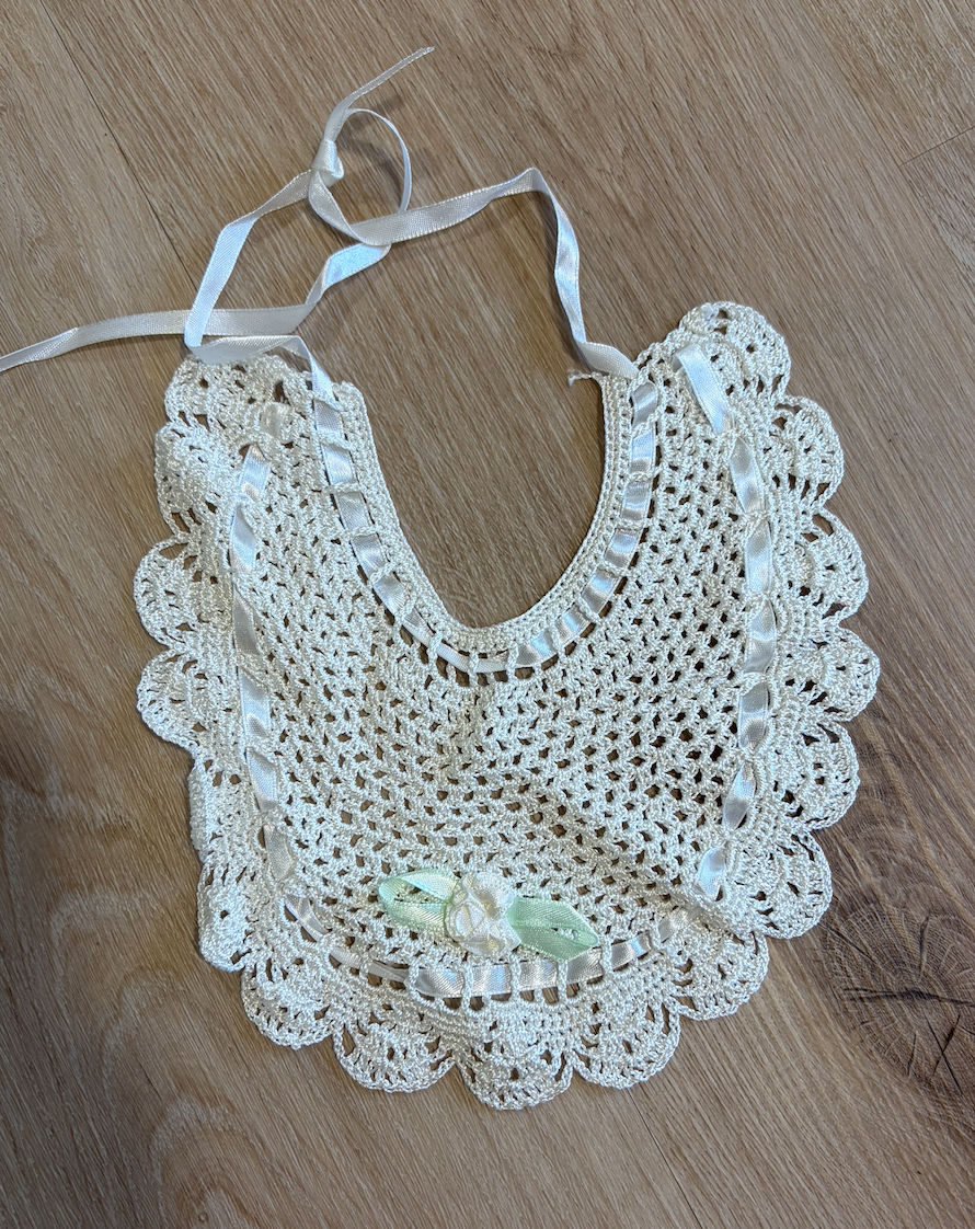 Ivory Rose Bib