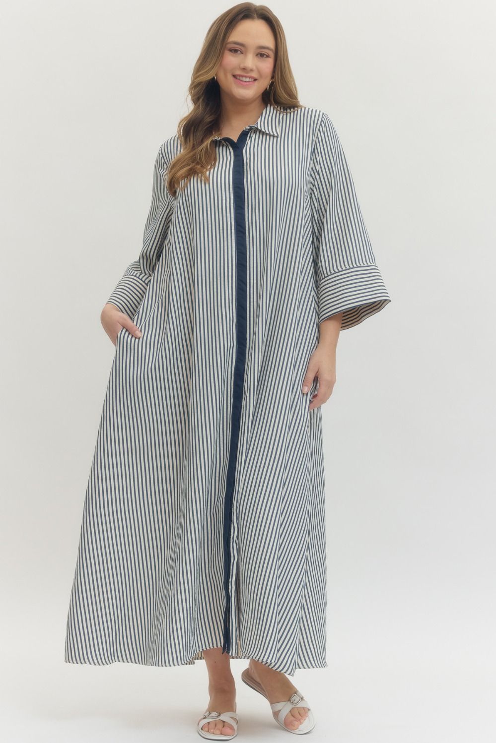 Indigo Curvy Dress