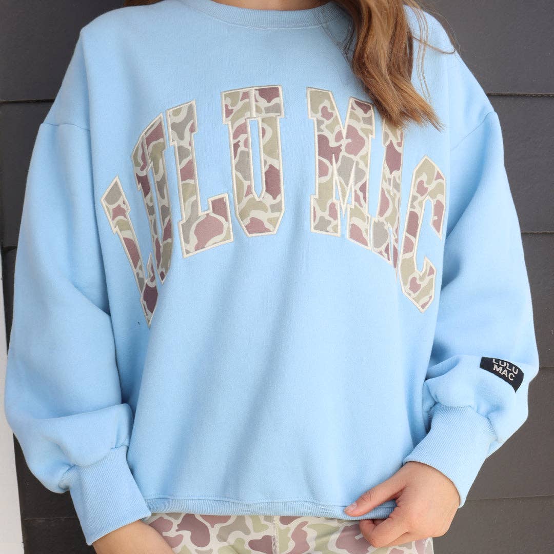 LM Light Blue Camo SS