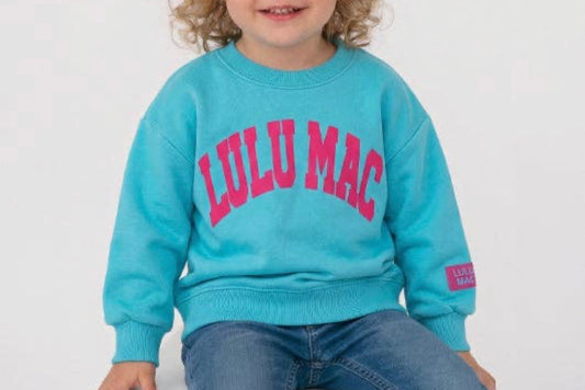 LM Toddler Blue/ Hot Pink Sweatshirt