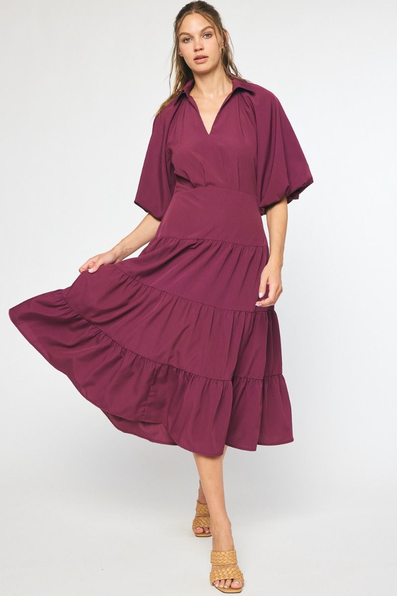 Eggplant Dress