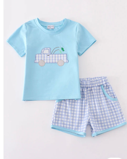 “Blue Fishing Truck” Set