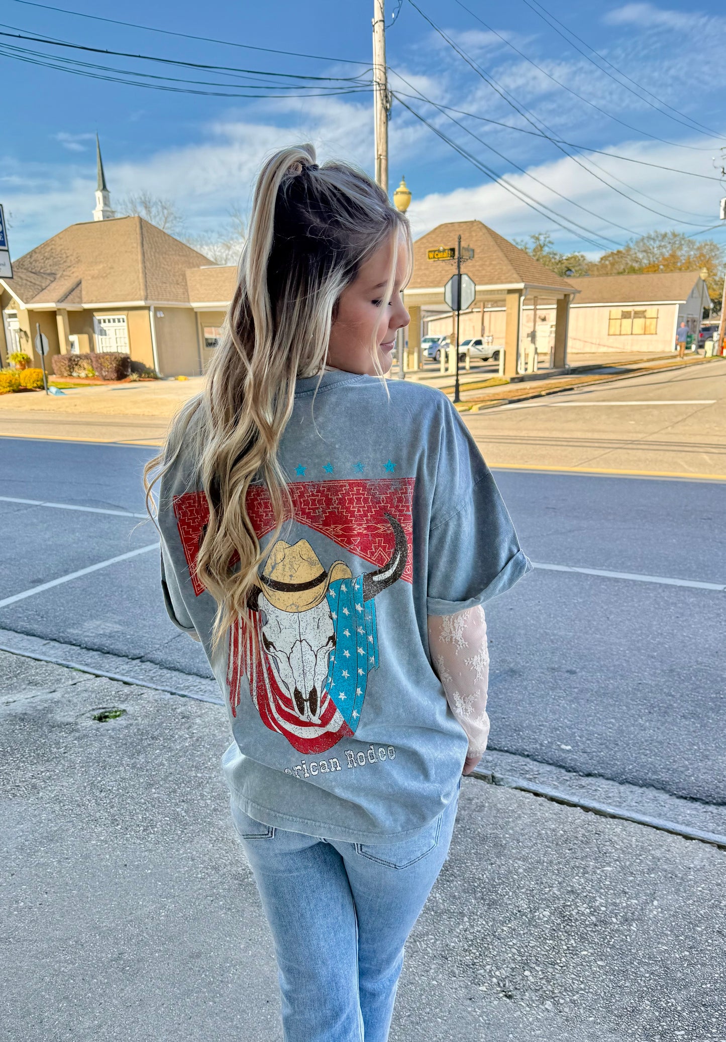 "American Rodeo" Graphic Tee
