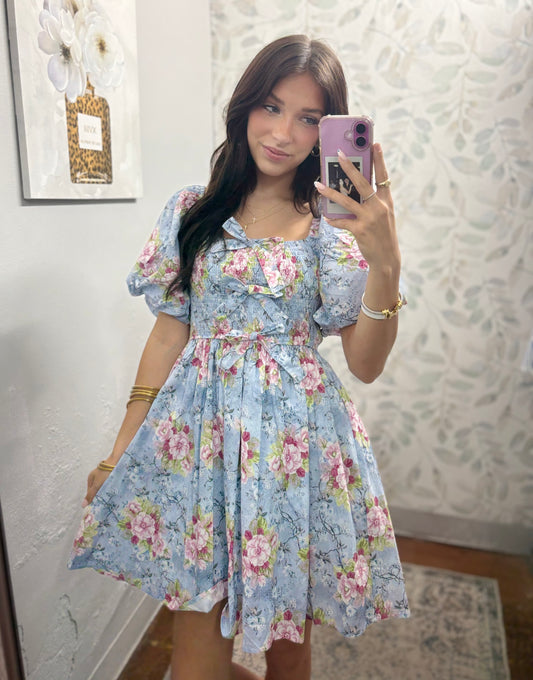 “Bows and Bouquets” Dress