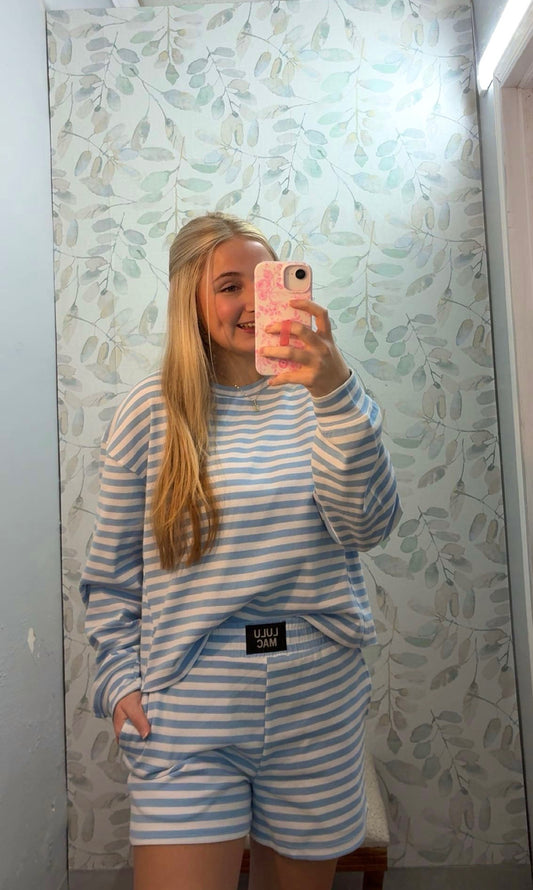 Lulu Mac Long Sleeve Stripe Shirt