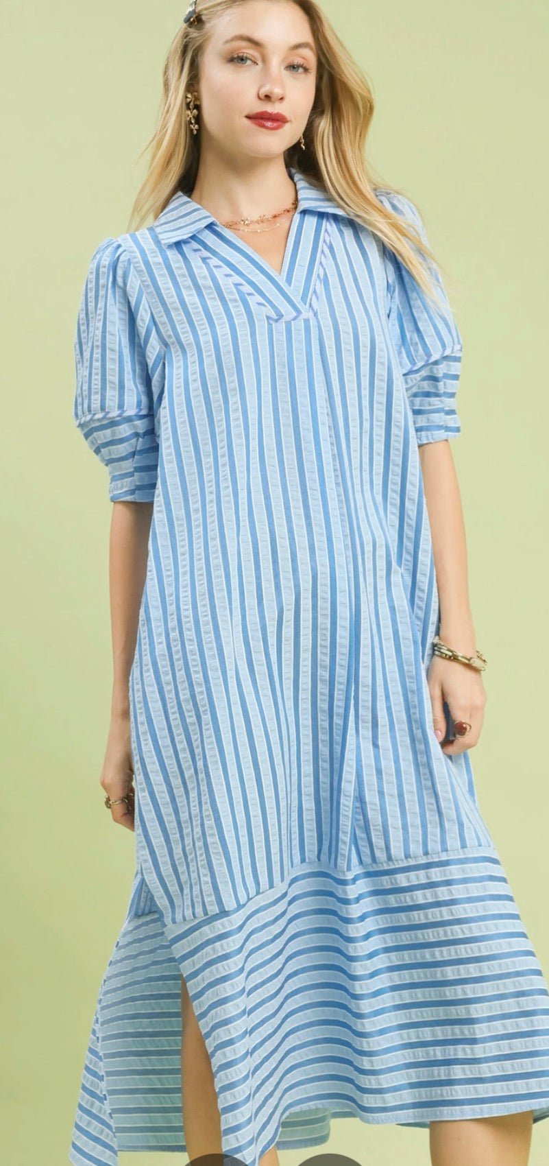 Shades of Blue Dress