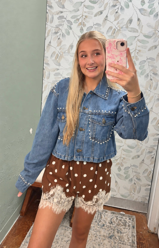 Pearl Denim Jacket