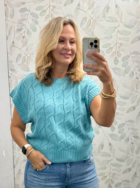 Sleeveless Oversized Sweater