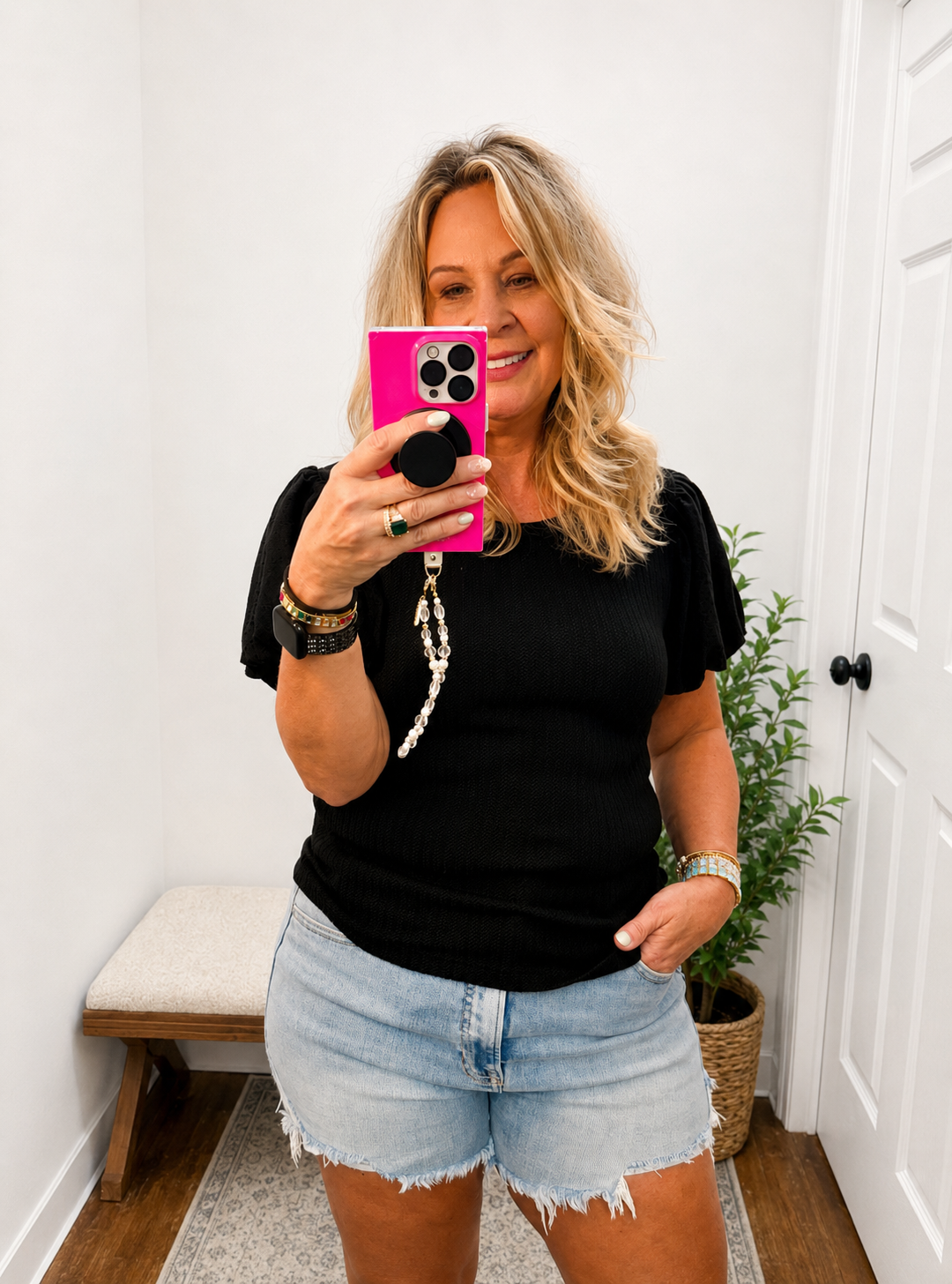 "Bubble Sleeve" Top