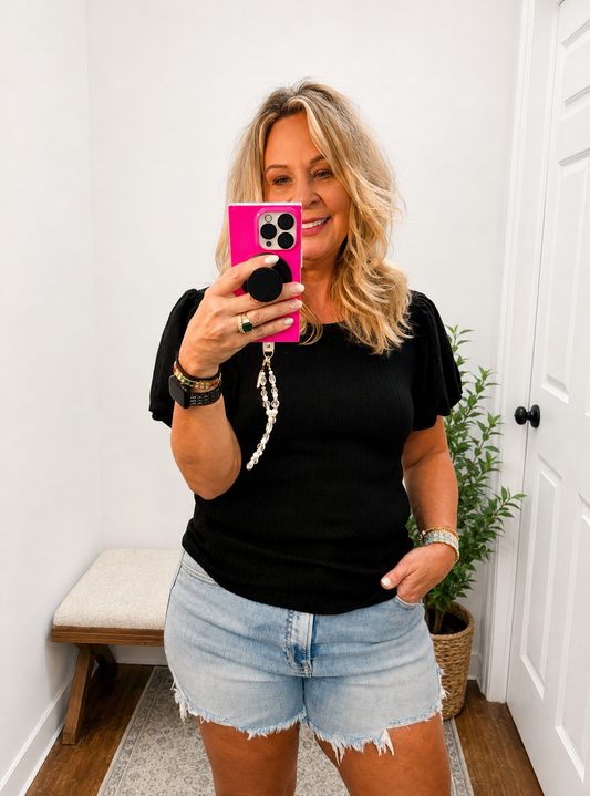 "Bubble Sleeve" Top