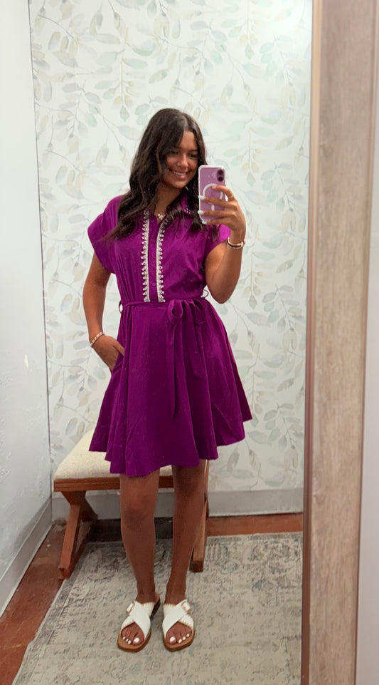 "Tackle the Night" Dress