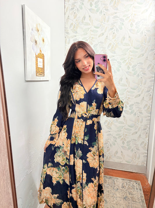 "Fall Garden Party' Dress