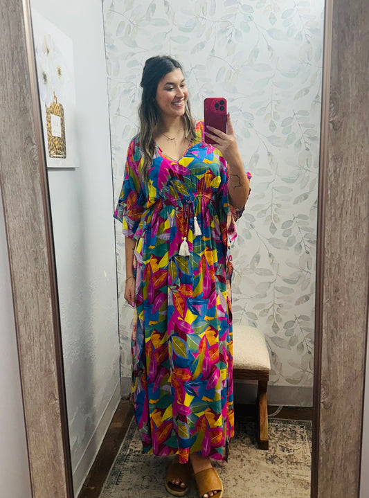 "Magenta Multi" Dress