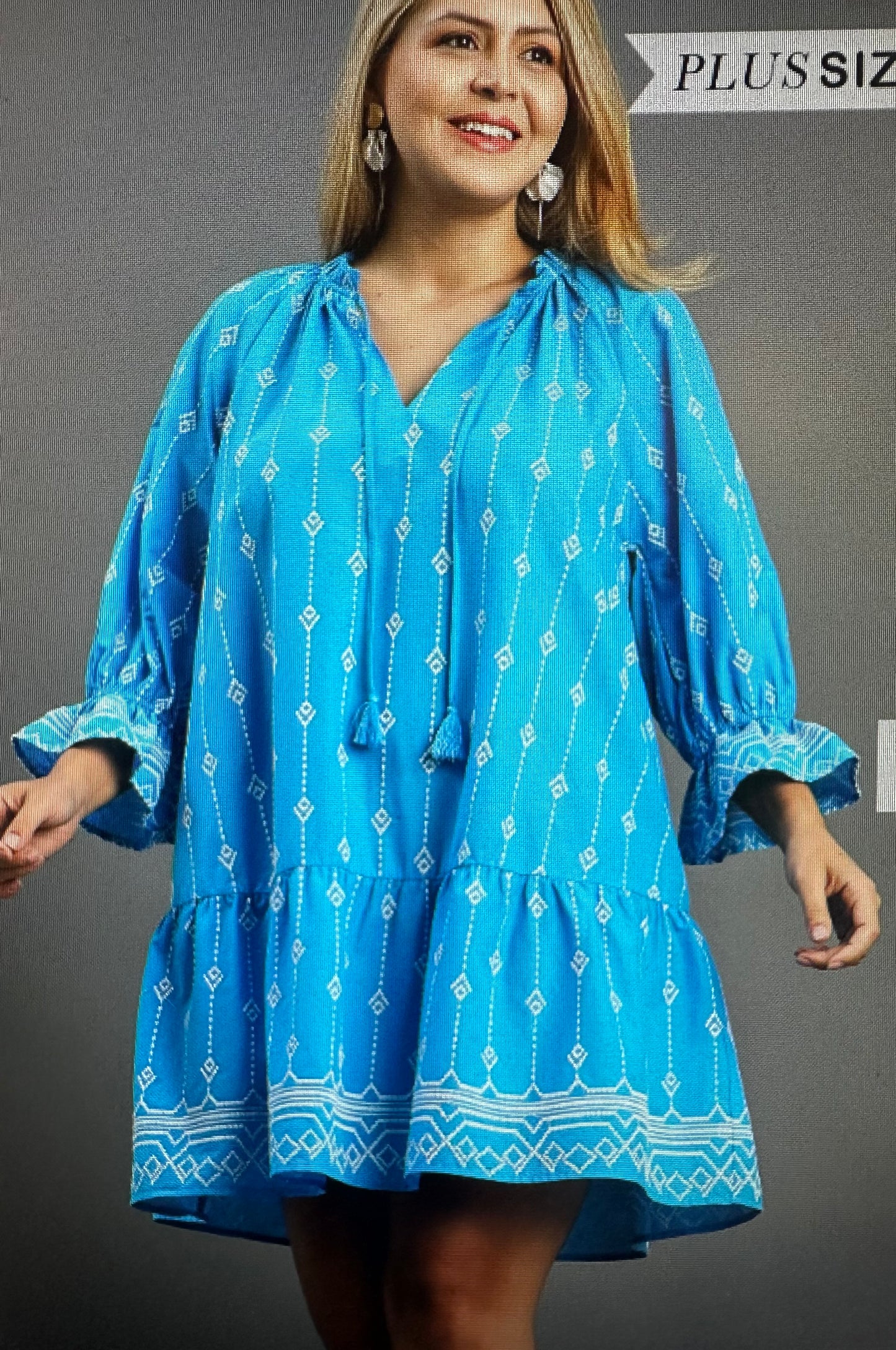"Blue Lagoon" Dress