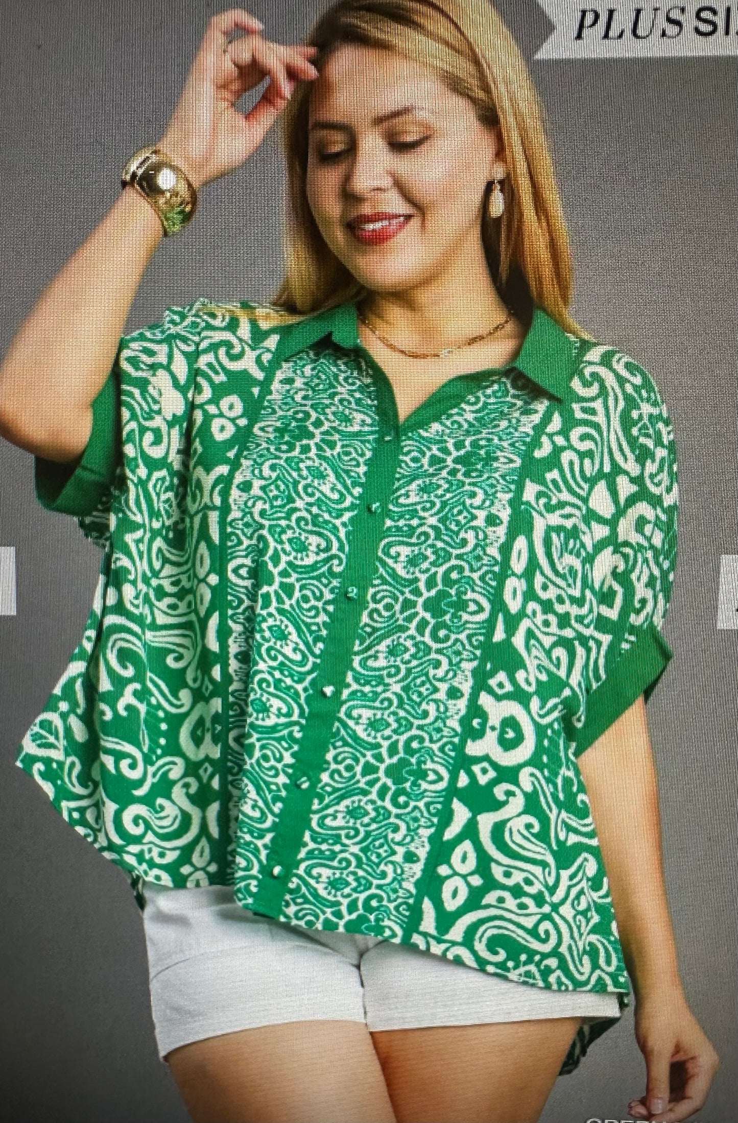 "Spring Fling" Curvy Top