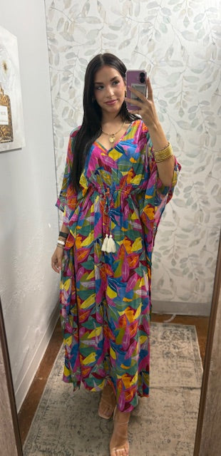 "Magenta Multi" Dress