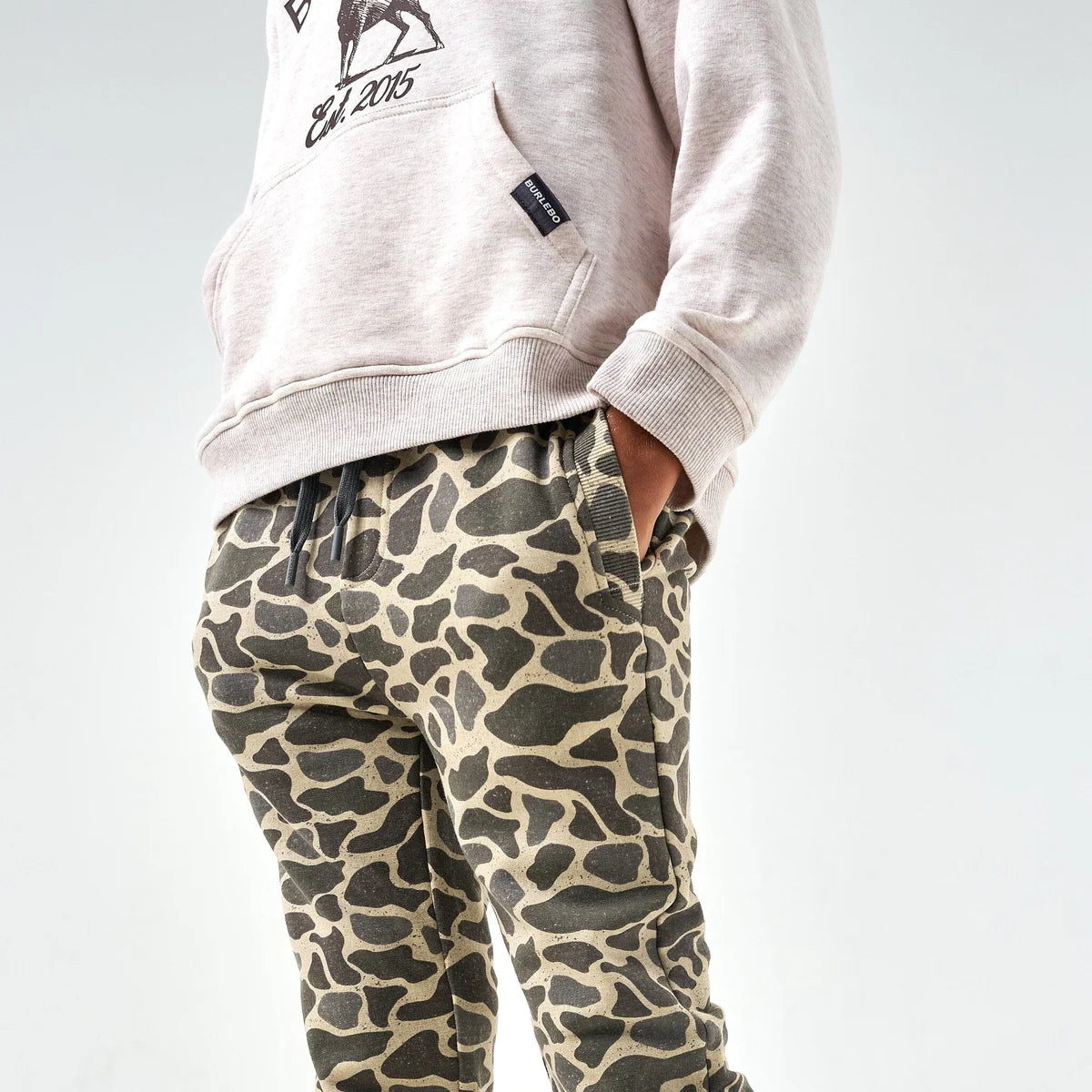 Youth Camo Jogger Burbelo