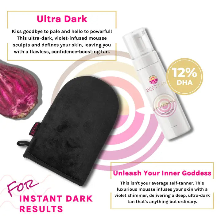Self Tanning Mousse- Deep Beet Bronze (Ultra Dark)