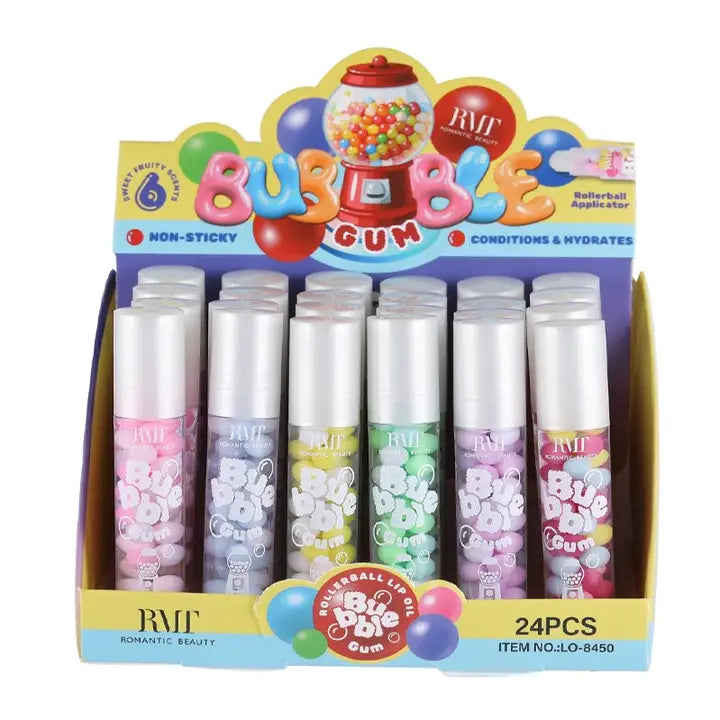 Bubble Gum Rollerball Lip Oil