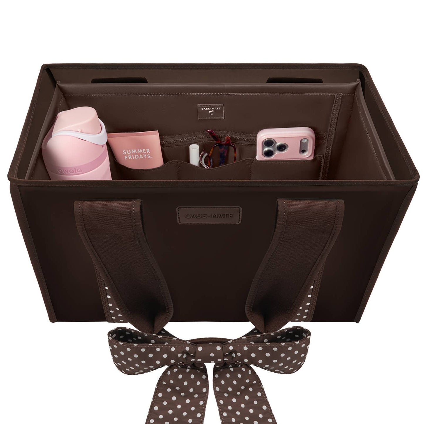Case-Mate Tote Organizer Insert - Espresso (Classic Size)
