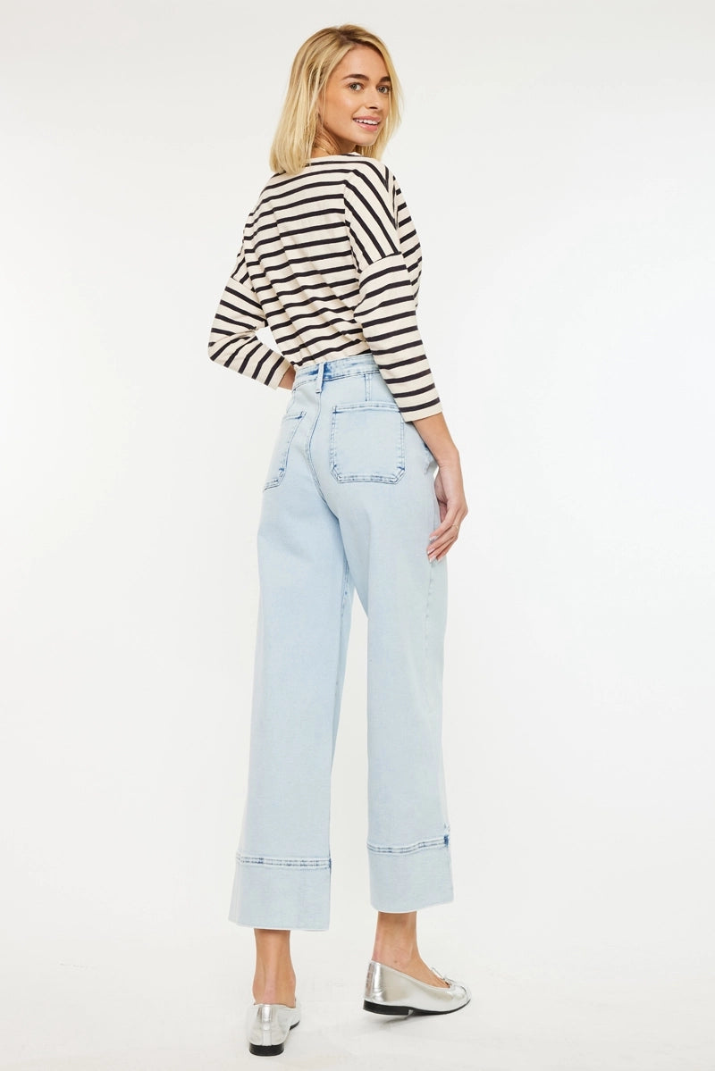 "The Way Things Are" Cropped Jeans
