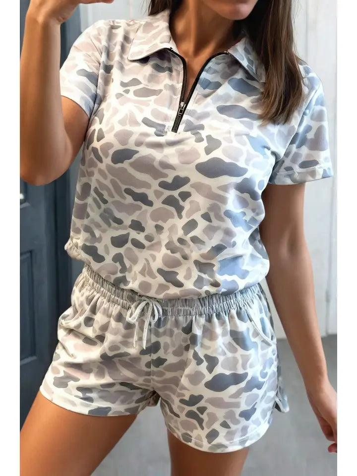 Camo Patterned Set