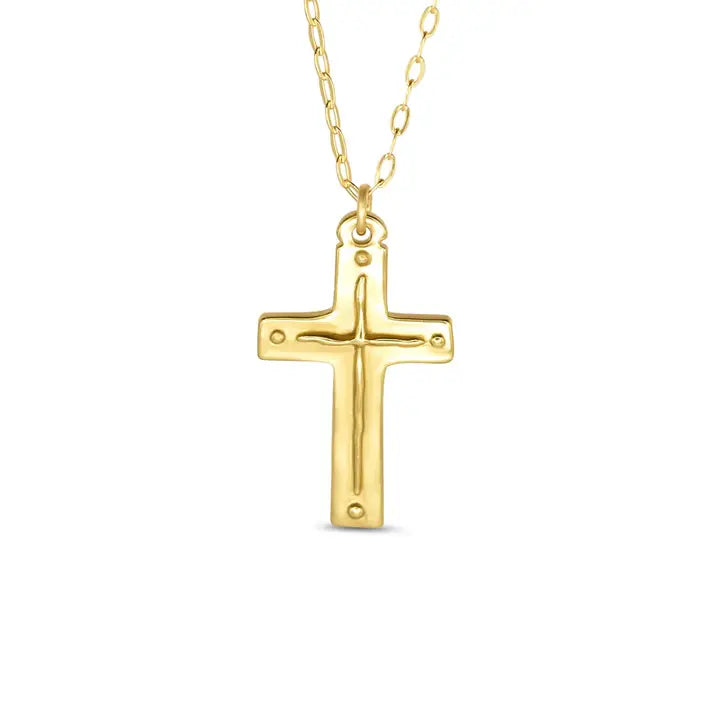 "Cross/Titus 3:4-5" 16" Pendant Necklace