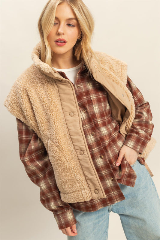 Cozy Sherpa Vest
